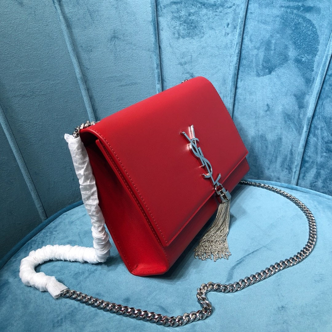 YSL Saint Laurent Kate Shoulder Bag Monogram Chain 94In24Cm Ysl 7043