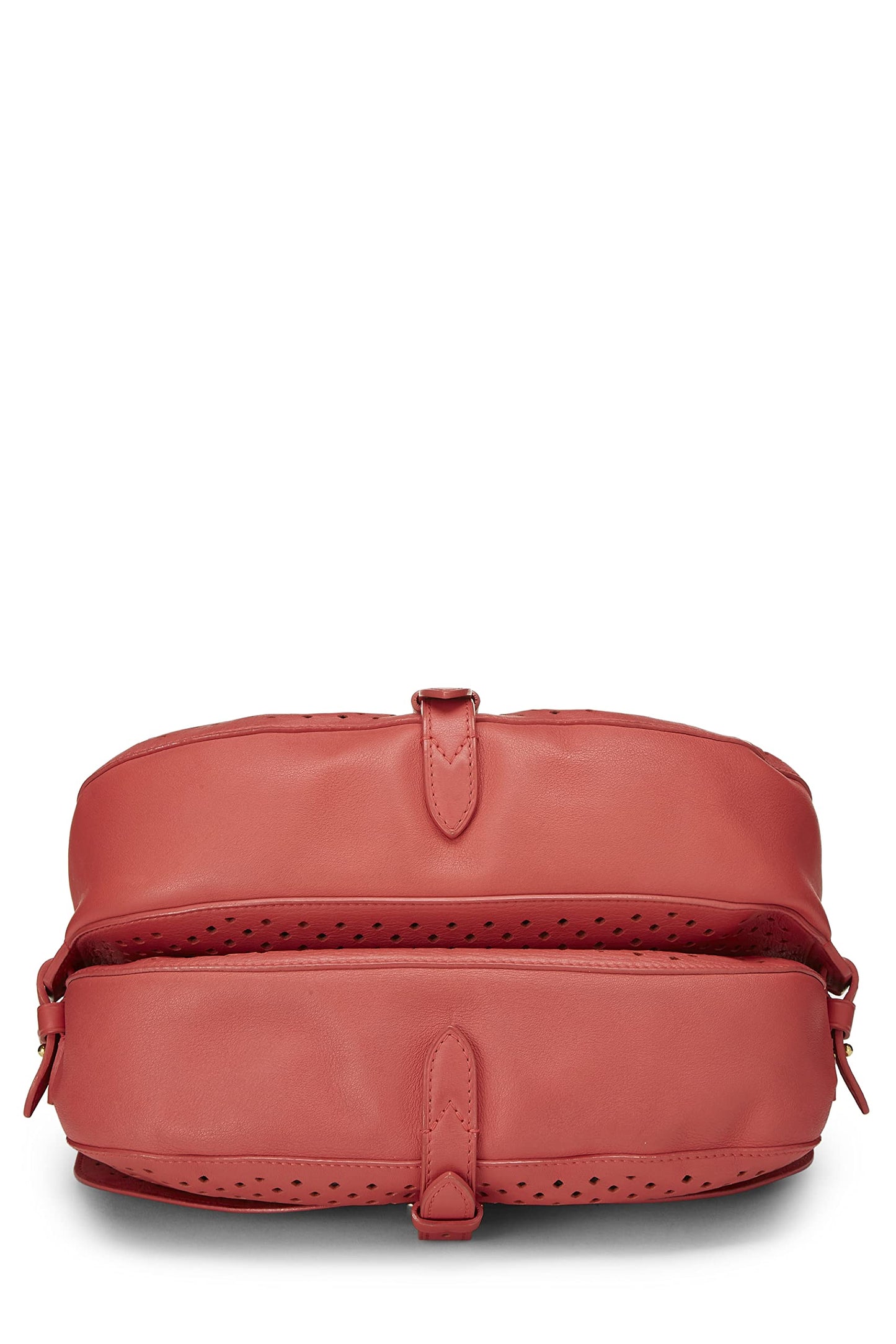 Louis Vuitton, Pink Perforated Leather Saumur 30, Pink