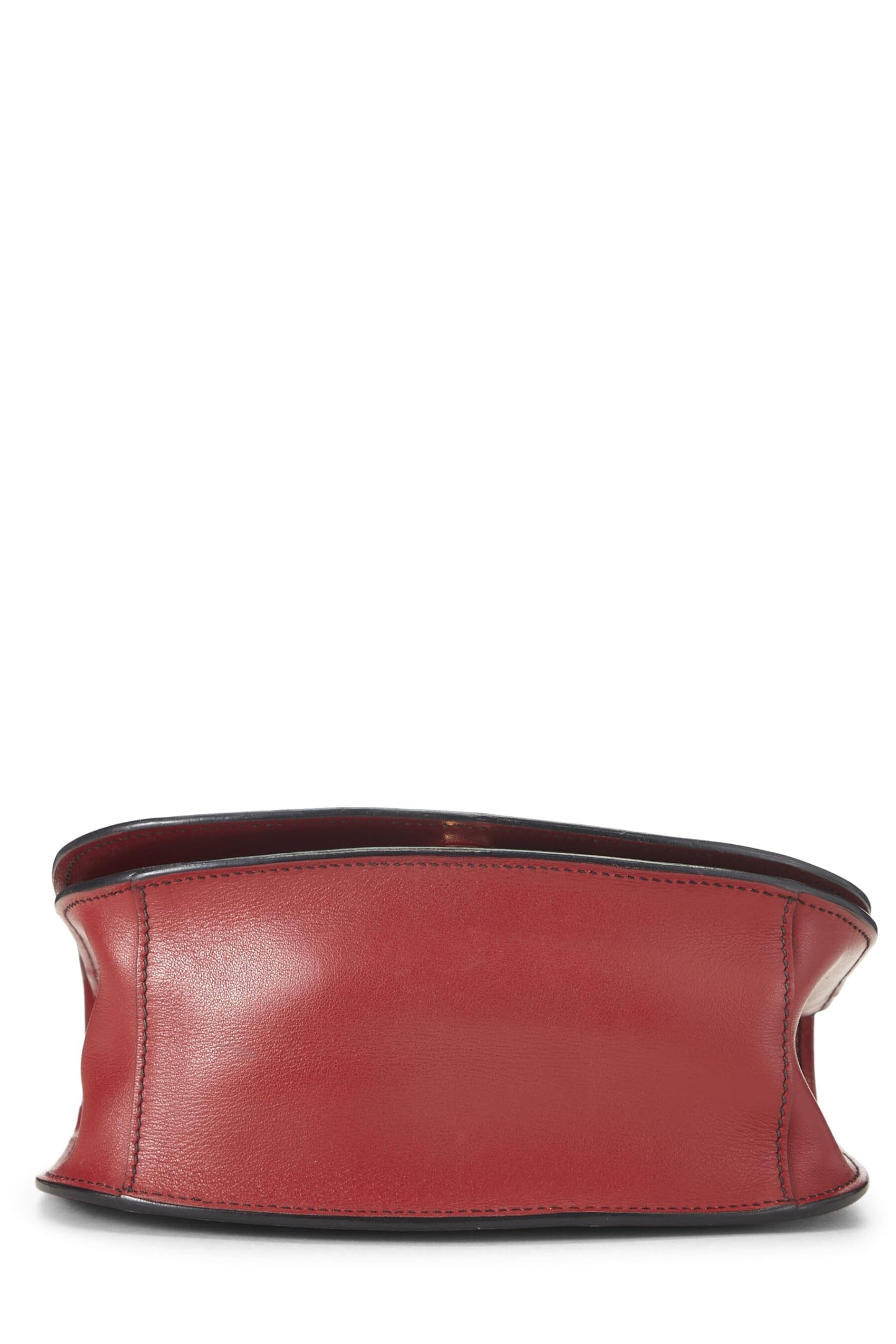Prada Calfskin Pionniere Shoulder Bag Red