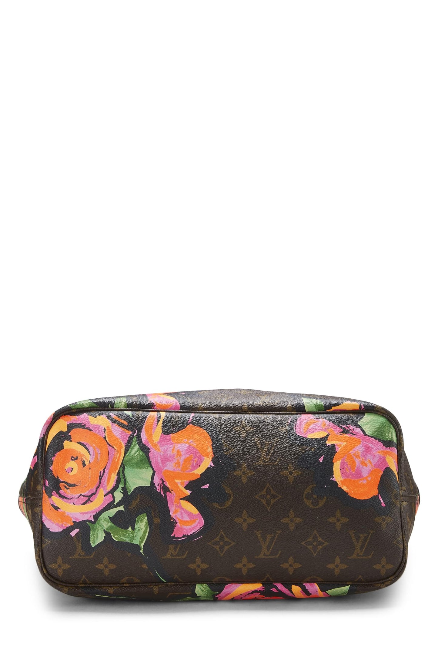 Louis Vuitton, Stephen Spro x Louis Vuitton Monogram Canvas Roses Neverfull MM, Brown