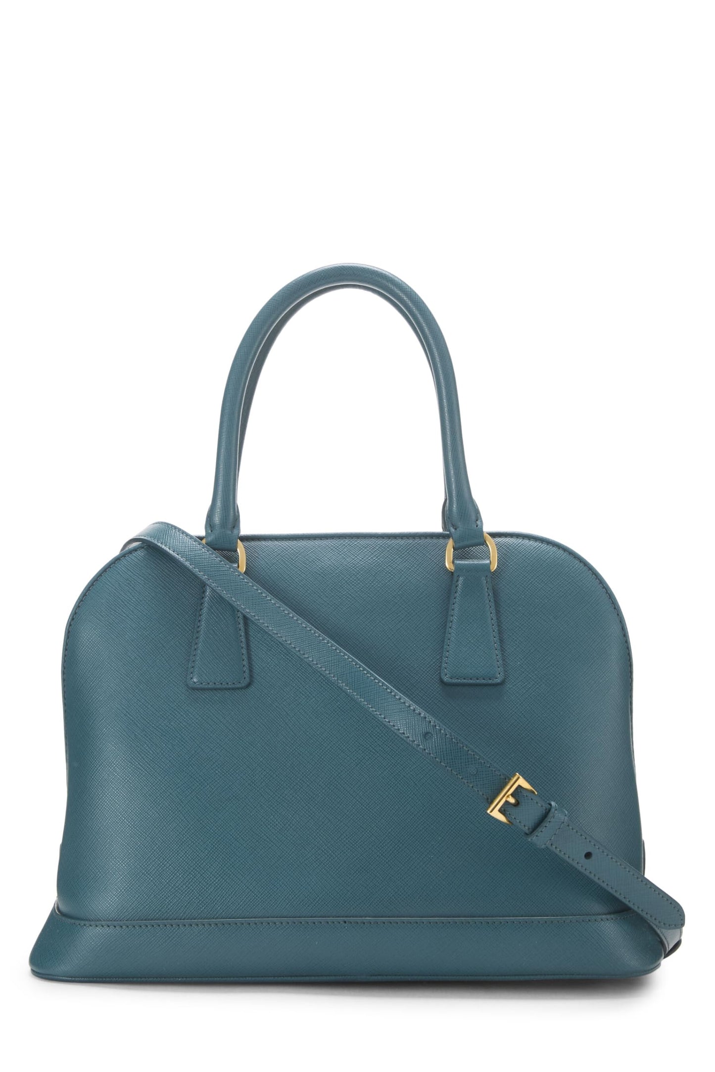 Prada Dome Tote Saffiano Green Tote Bag Dome Tote Green