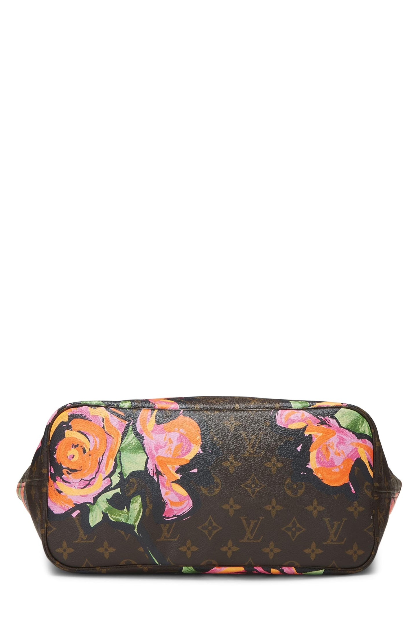 Louis Vuitton, Stephen Spro x Louis Vuitton Monogram Canvas Roses Neverfull MM, Brown