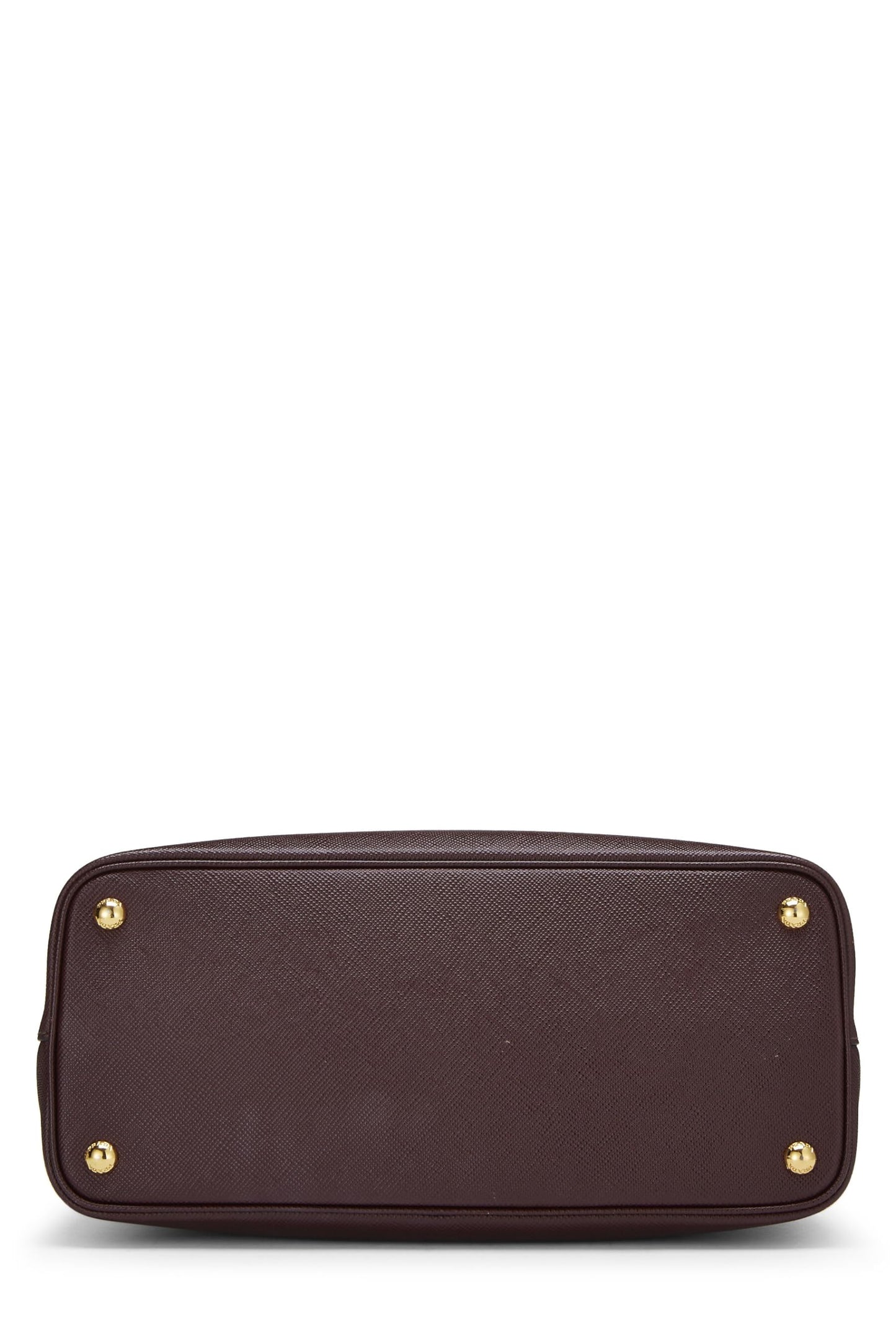 Prada Double Bag Tote Saffiano Purple Medium Tote Bag