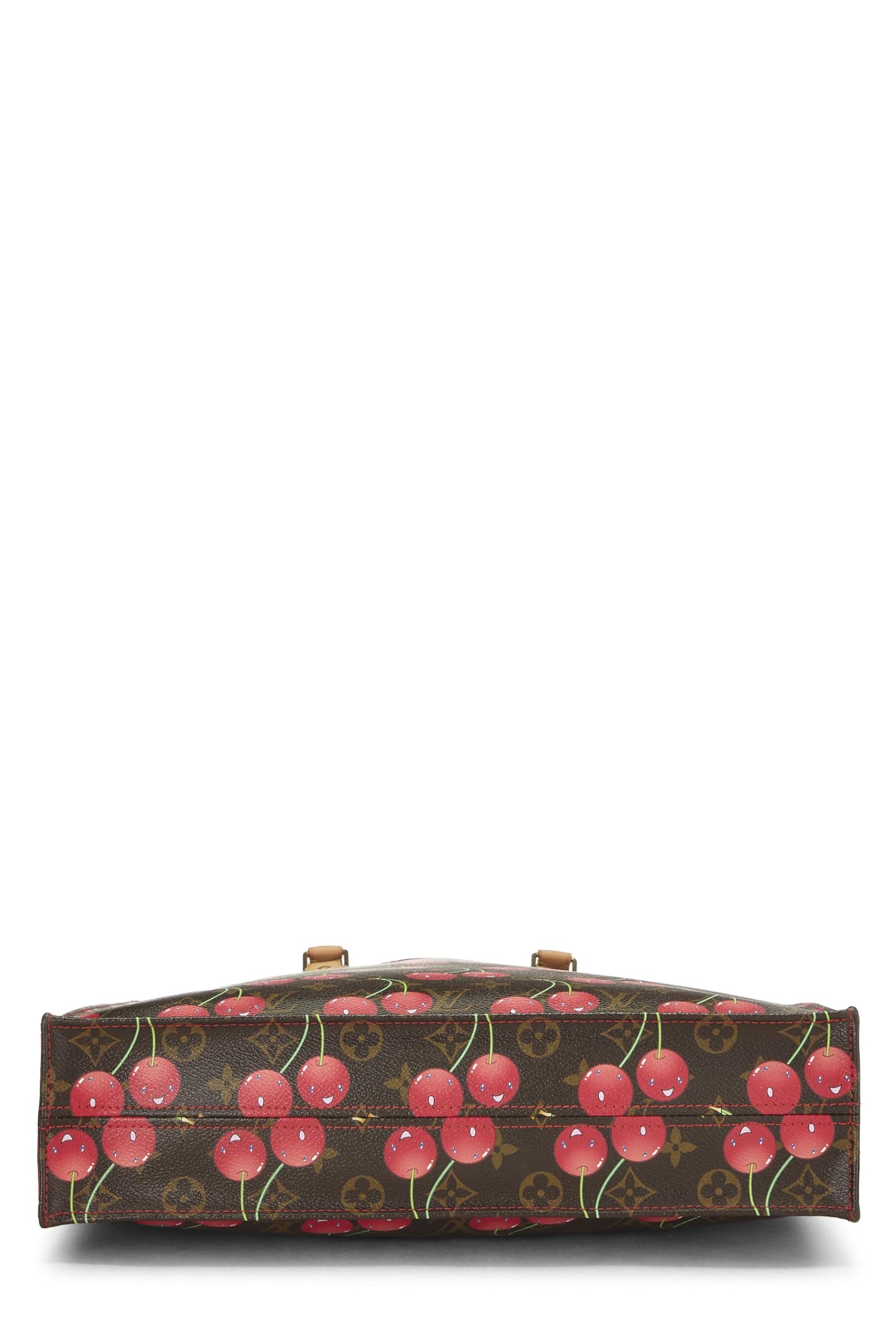 Louis Vuitton, Takashi Murakami x Louis Vuitton Monogram Cerises Sac Plat, Brown