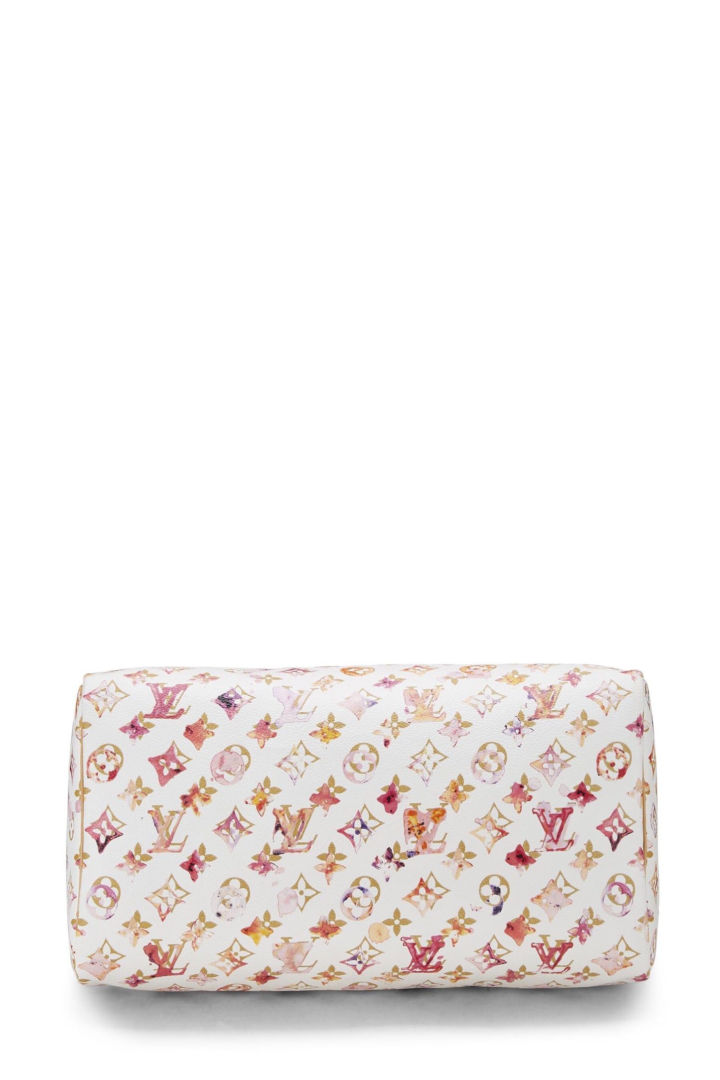 Louis Vuitton, Richard Prince x Louis Vuitton Monogram Watercolor Speedy 35, White