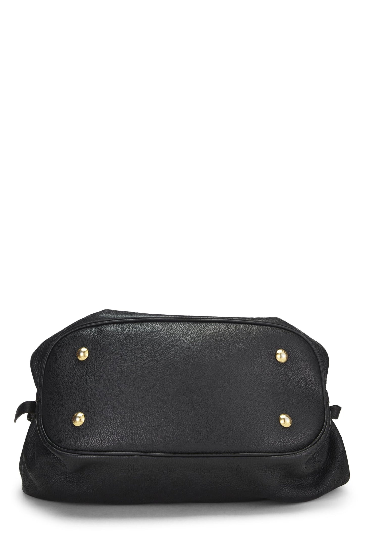 Louis Vuitton, Black Monogram Mahina Large, Black