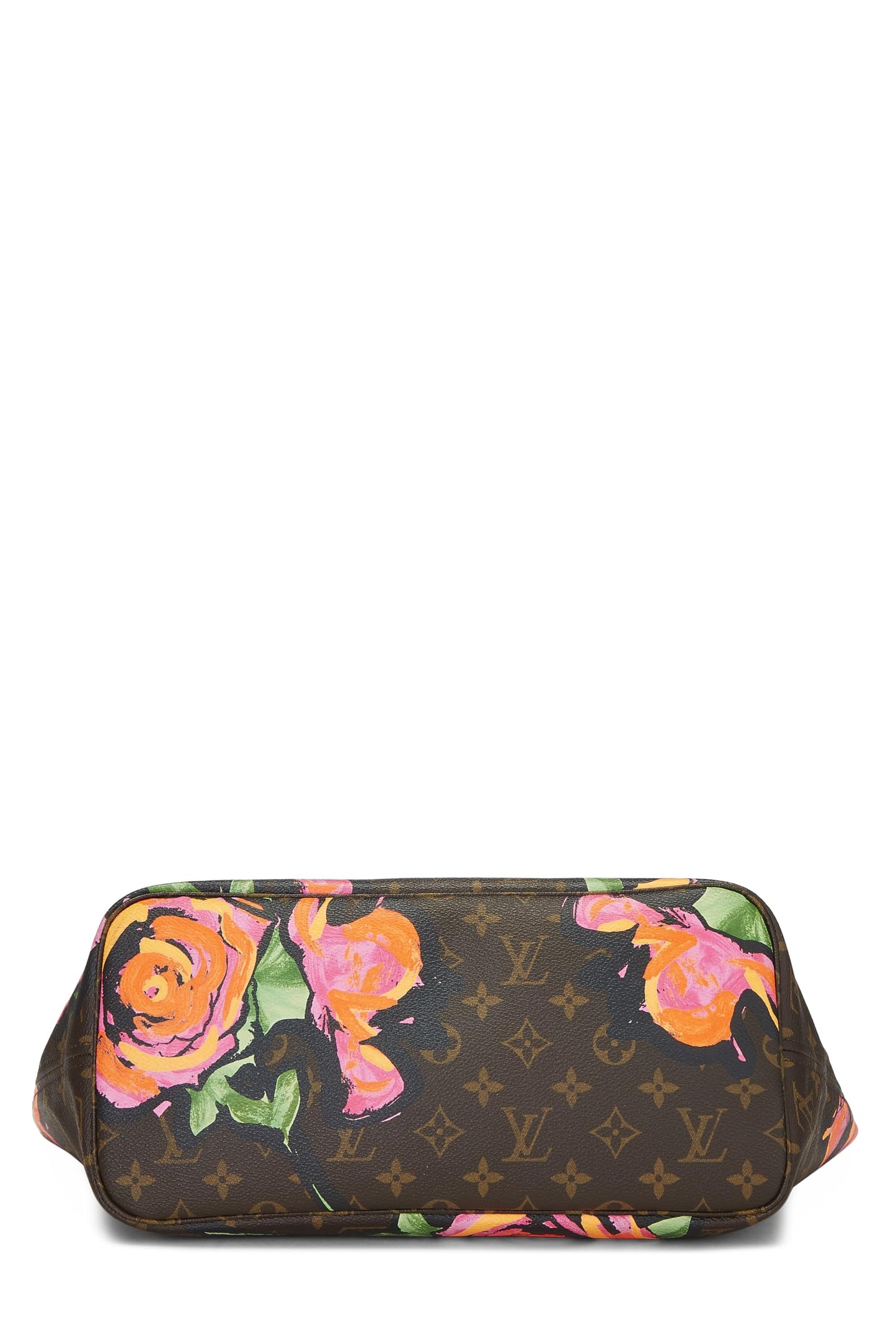 Louis Vuitton, Stephen Spro x Louis Vuitton Monogram Canvas Roses Neverfull MM, Brown
