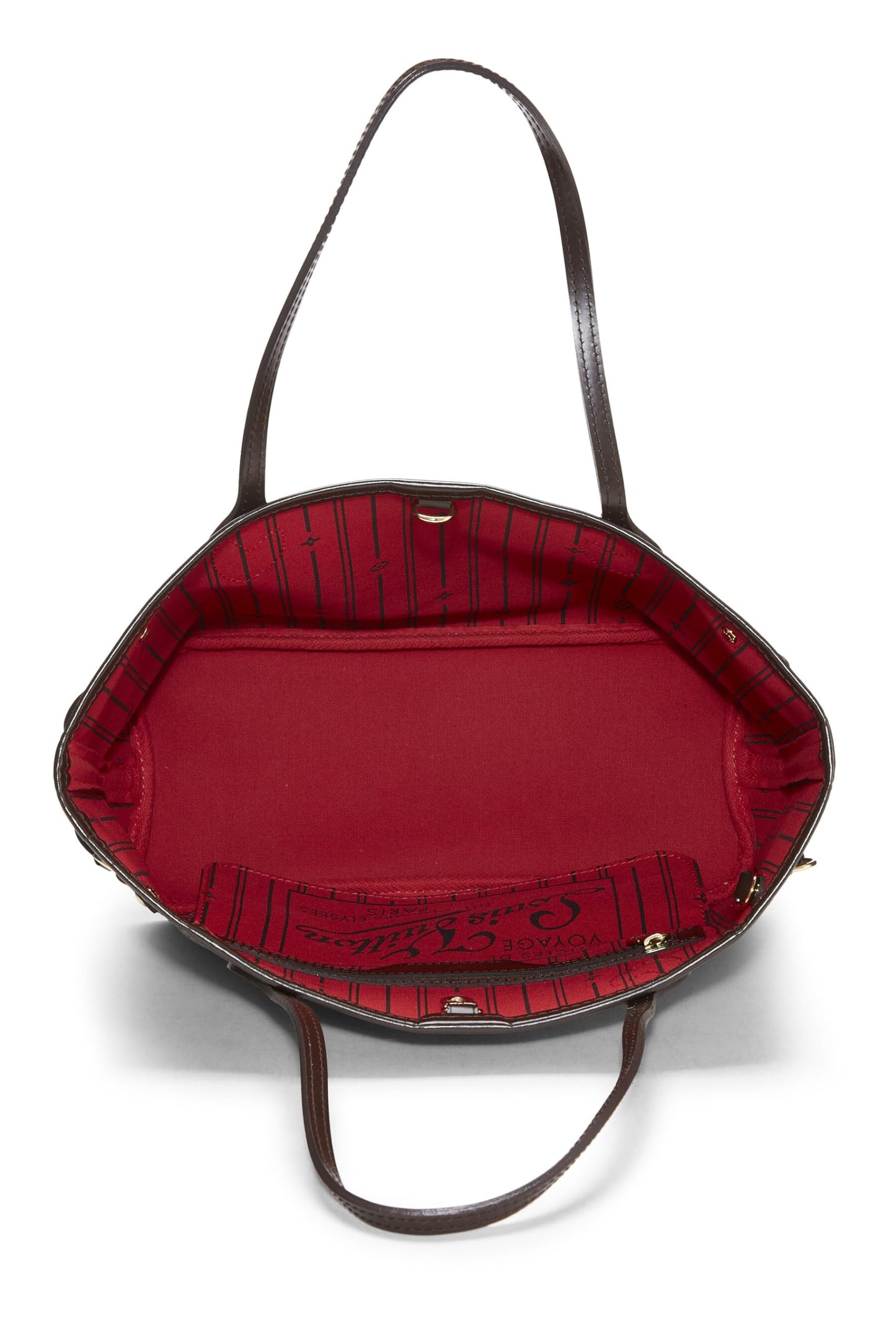 Louis Vuitton, Damier Ebene Neverfull PM, Brown