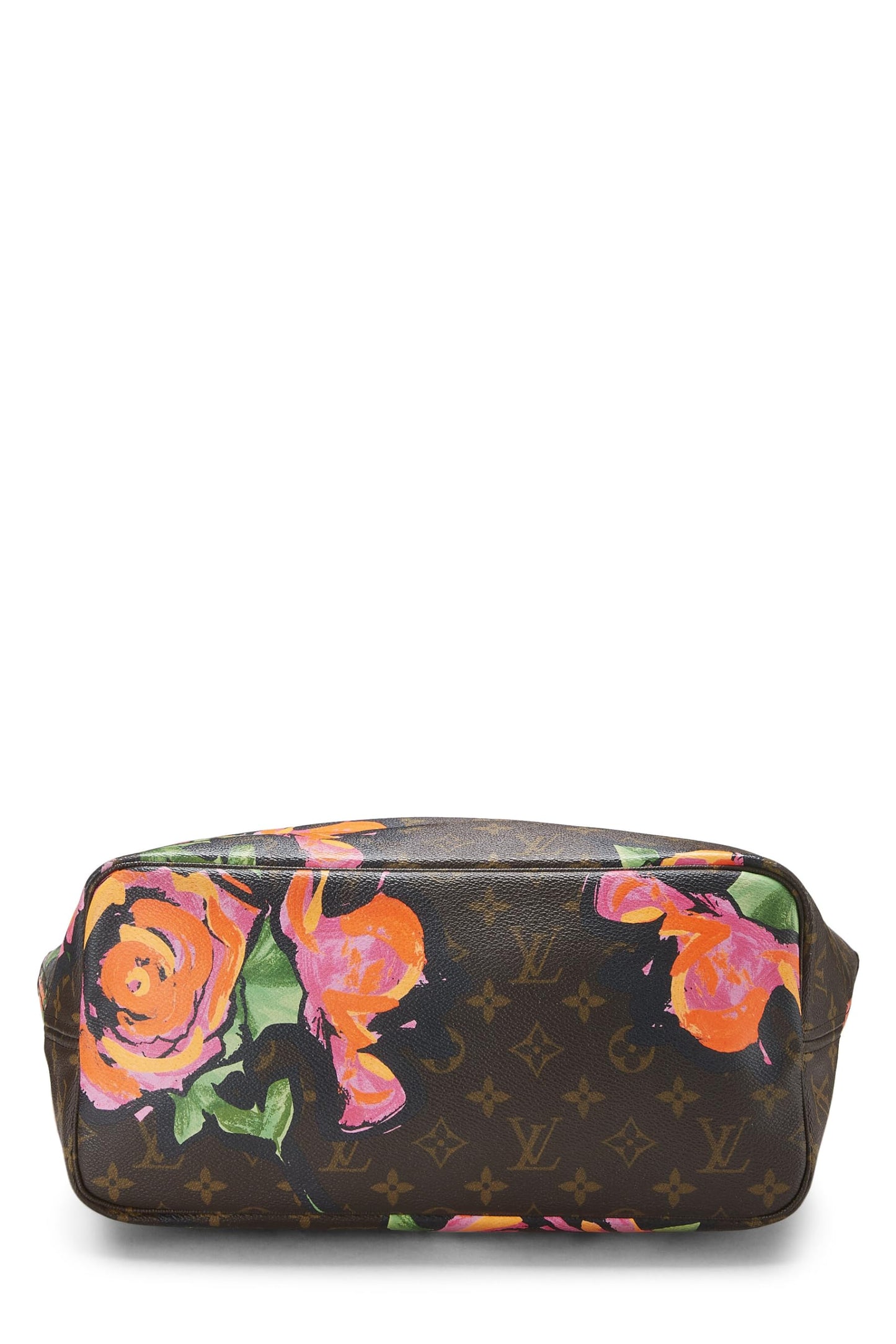 Louis Vuitton, Stephen Spro x Louis Vuitton Monogram Canvas Roses Neverfull MM, Brown