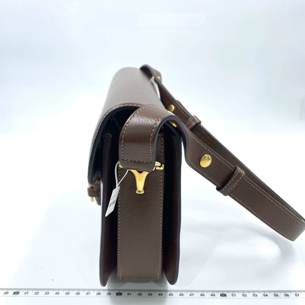 Gucci Horsebit Caramel Leather Brown Small Shoulder Bag Leather 5