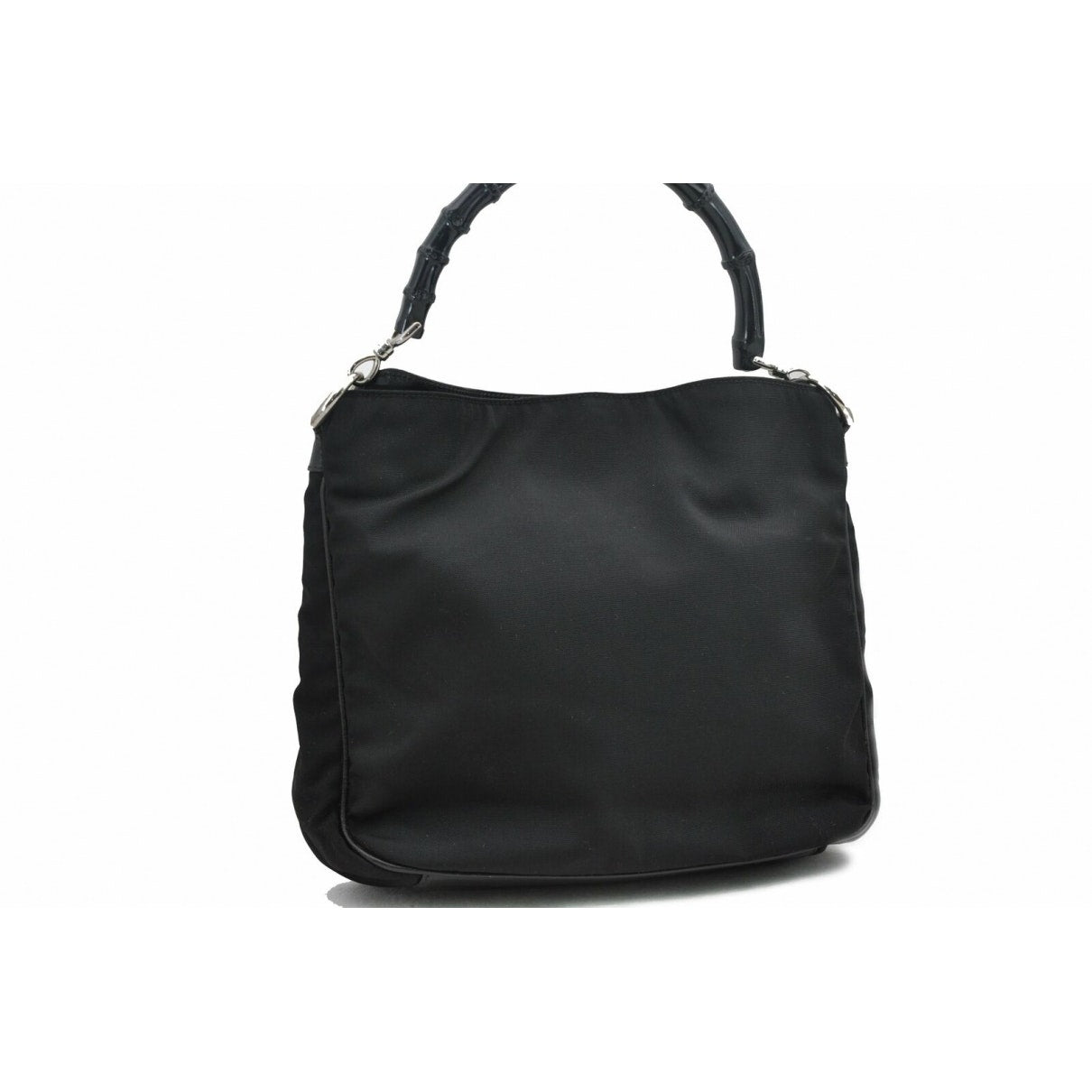 Gucci black cloth handbag