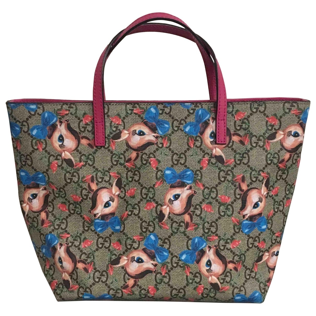 Gucci multicolour cloth handbag