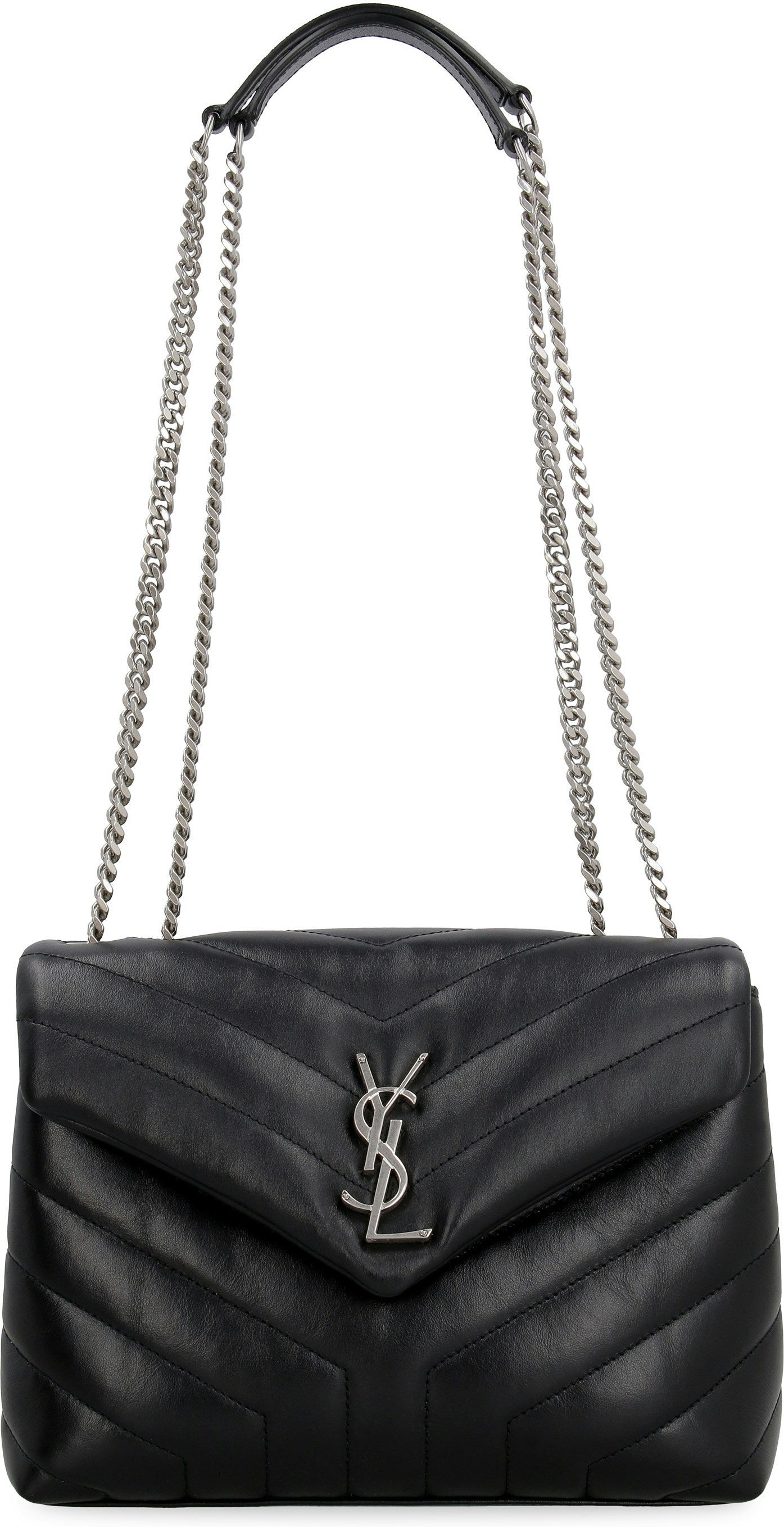 YSL Saint Laurent Luxury Trending Women Loulou Bag In Nero Small Travel Bag