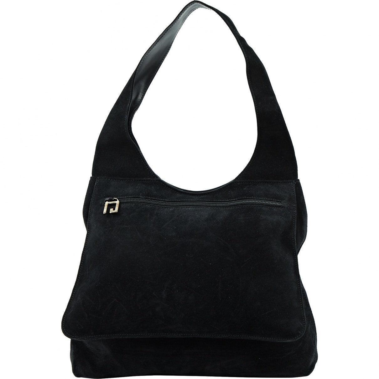 Gucci black suede handbag