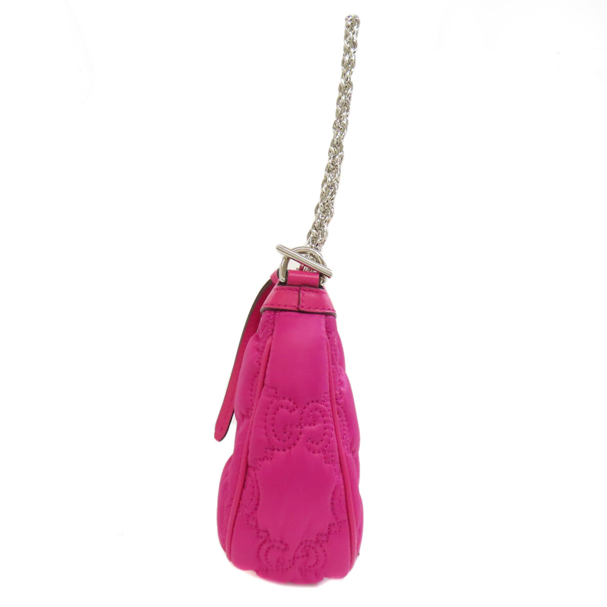 Gucci GG 2WAY Matelasse Nylon Pink Travel Bag