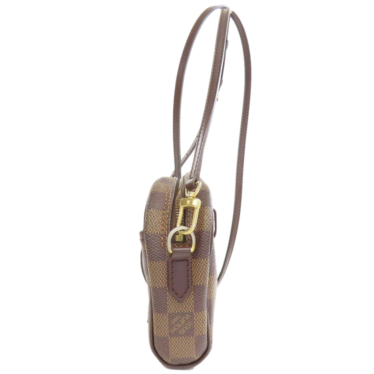 Louis Vuitton N51296 Damier Pochette Ipanema PM Canvas Brown Shoulder Bag 2