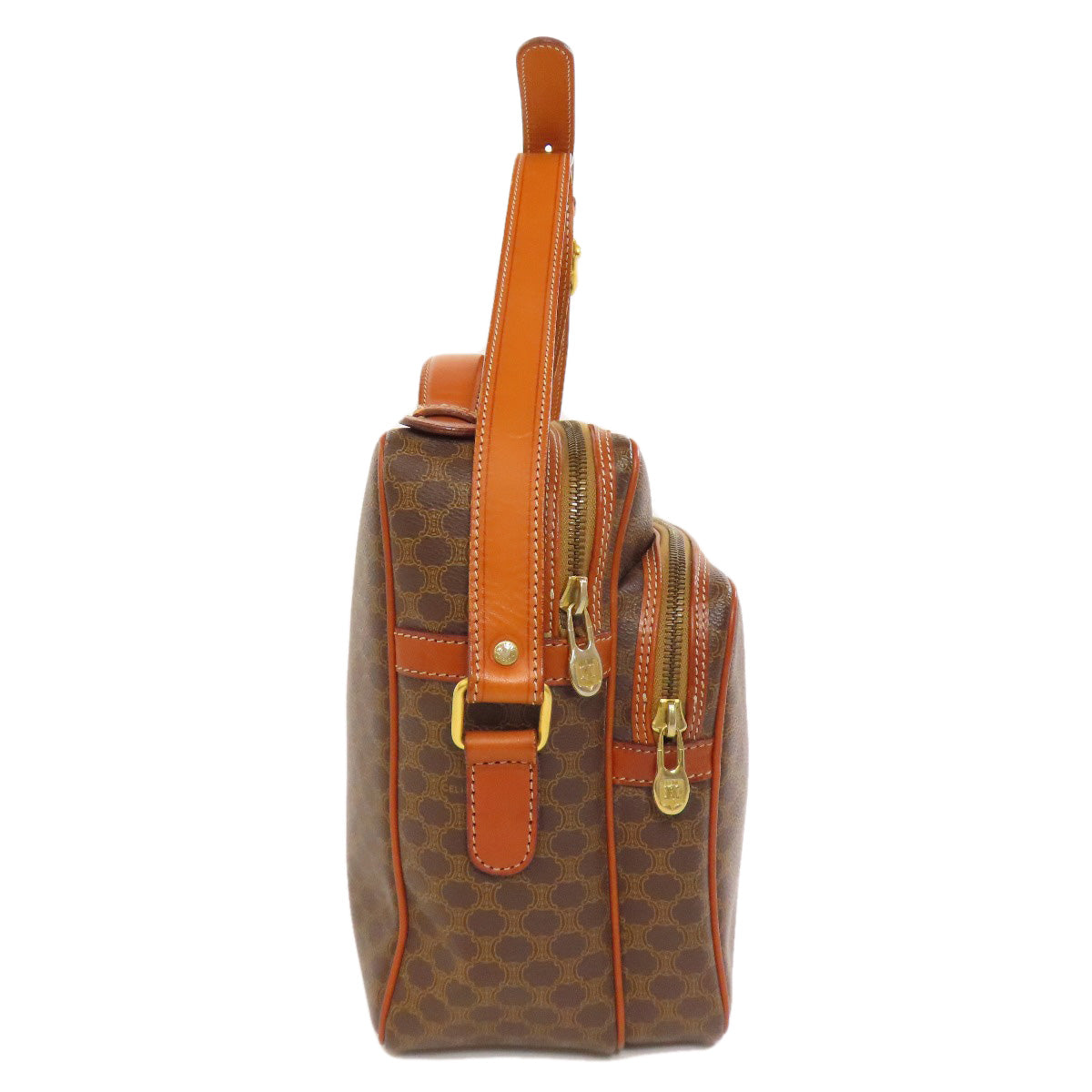 Shoulder Bag Pvc Macadam Way Women Brown