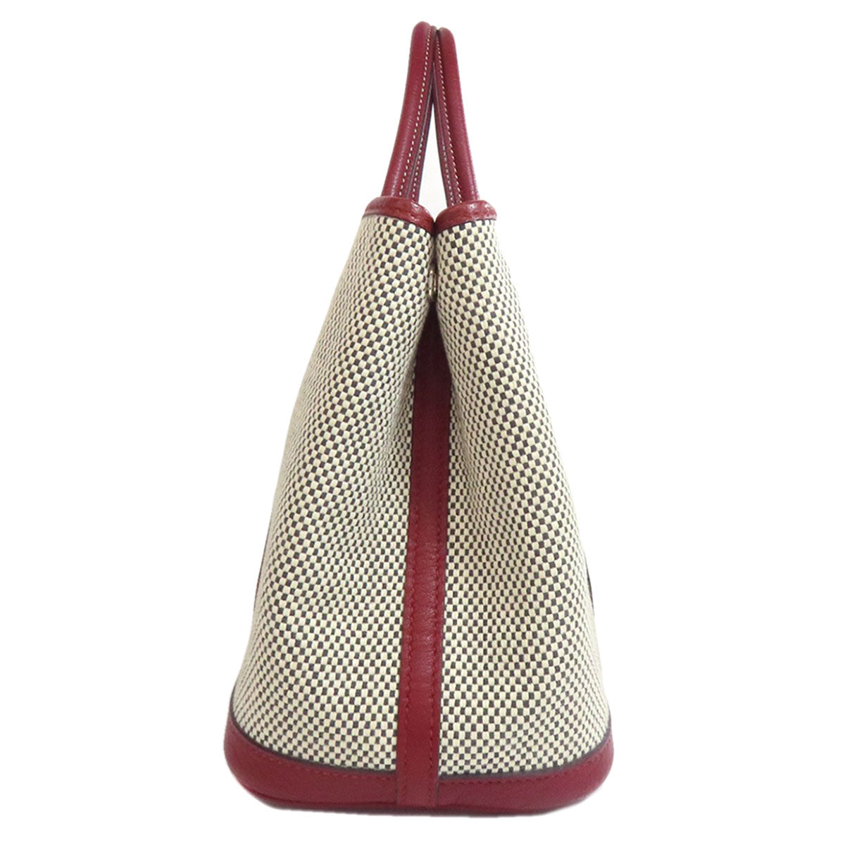 Tote Bag Garden Party Tpm Silvermetal Canvas Red