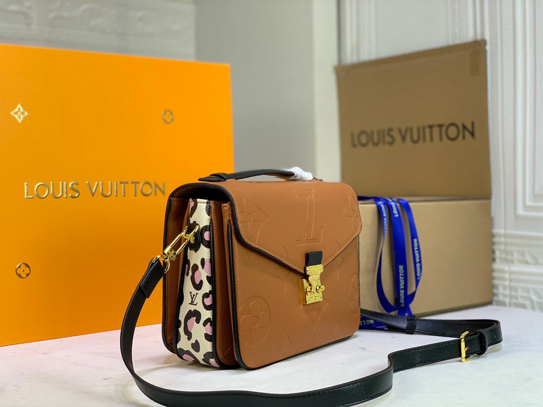 Top Quality Pochette Metis Empreinte Caramel For Monogram Crossbody Bag