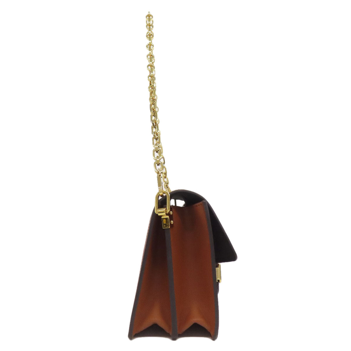 Louis Vuitton M44391 reverse Dauphine MM Monogram Brown Shoulder Bag