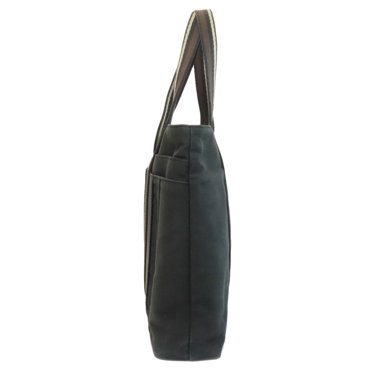 Tote Bag Trocha Horizontal Zonal Mm Canvas Black