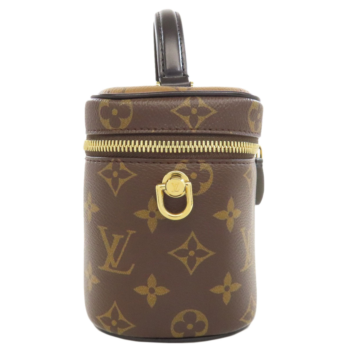 Louis Vuitton M45165 Vanity NV PM Monogram Canvas Brown Handbag
