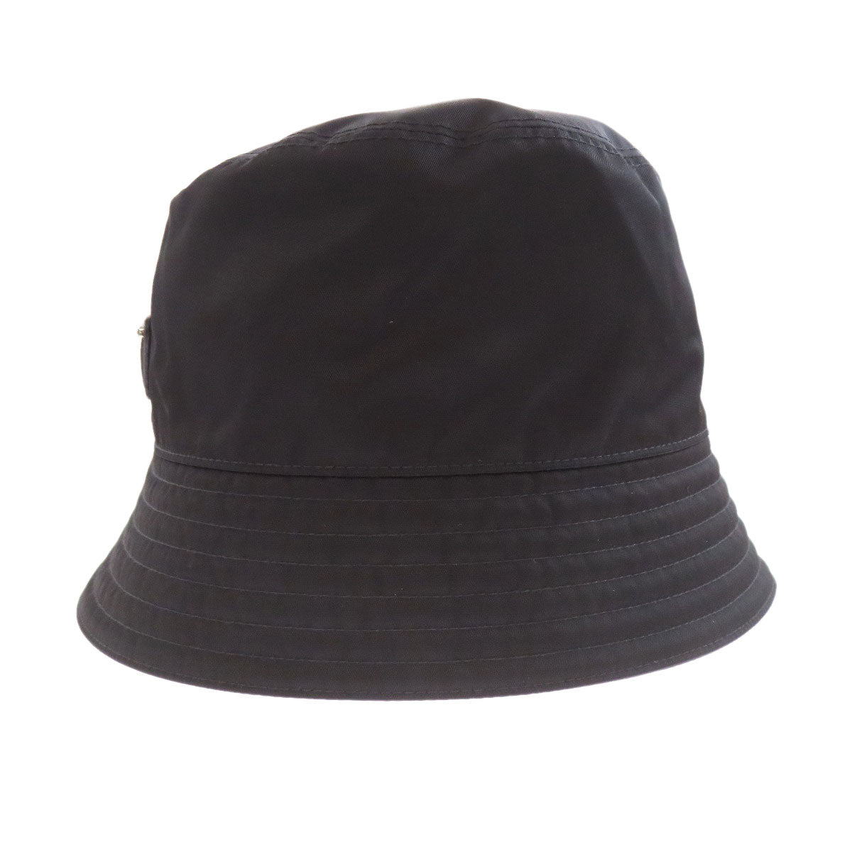 Hat Logometal Baguette Hat S Nylon Black Travel Bag