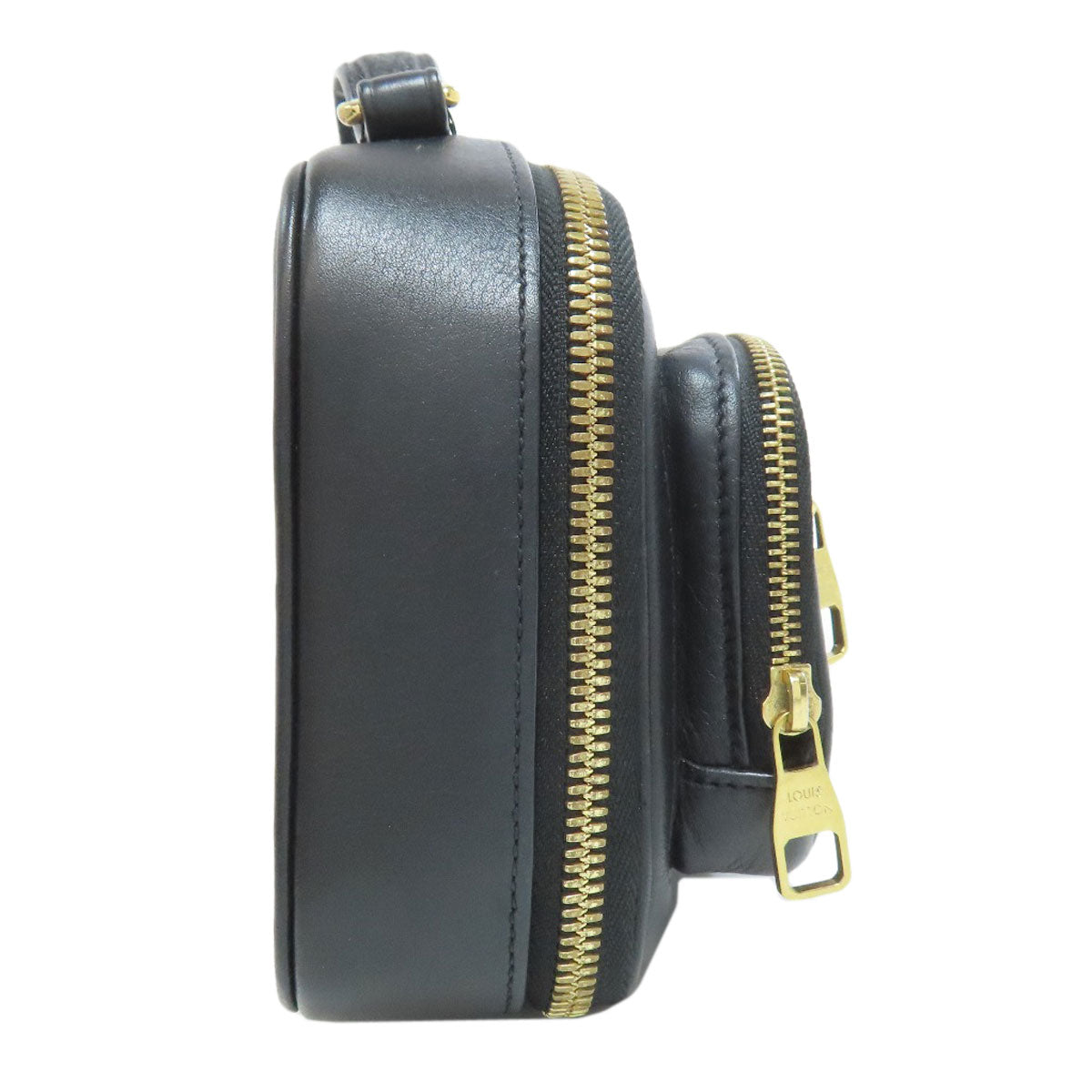 Louis Vuitton Sling M80450 Utility Calfskin Black Crossbody Bag
