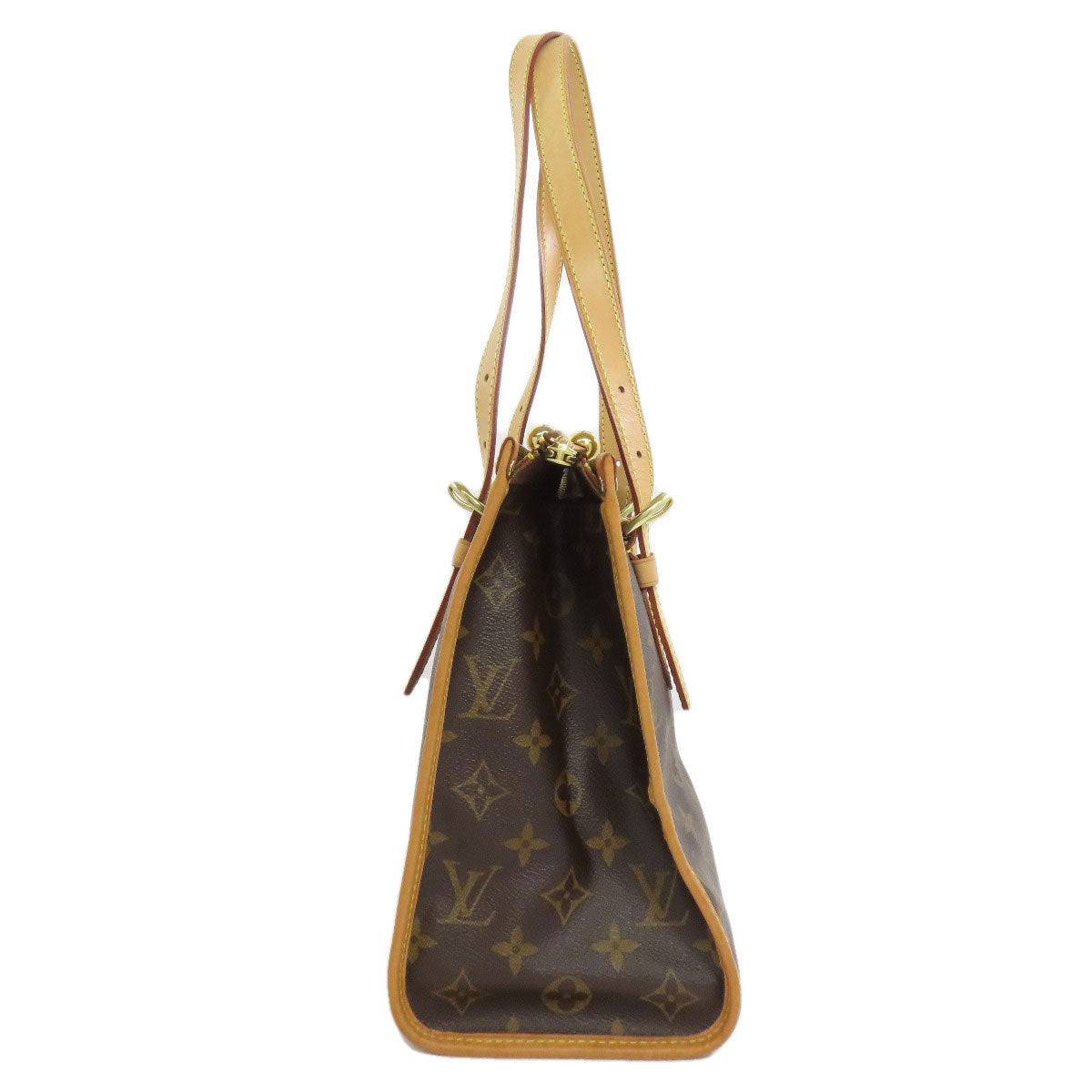 Louis Vuitton M40007 Popincourt Haut Monogram Canvas Brown Tote Bag