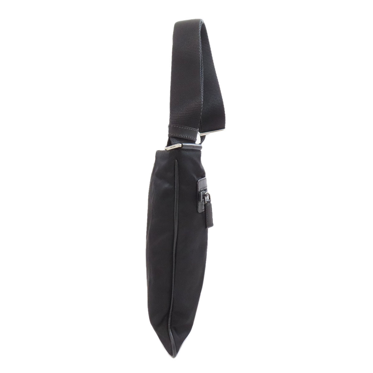 Shoulder Bag Logometal Women Nylon Black