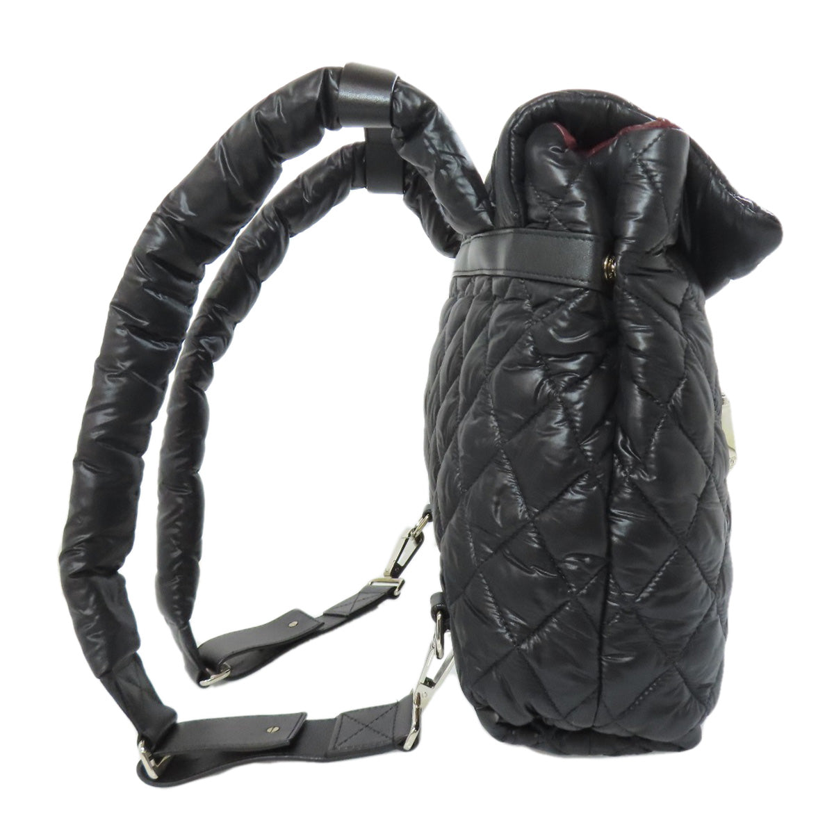 Chanel Backpack Nylon Cococoon Black
