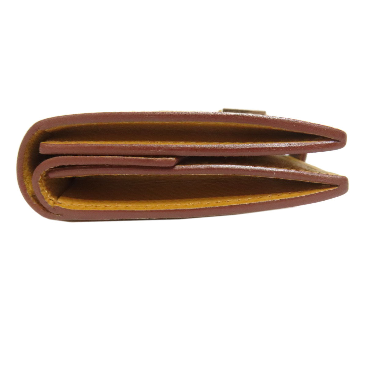 Coin Case Epsom Bearnmini Sesame Metal Handbag Brown Gold Travel Bag