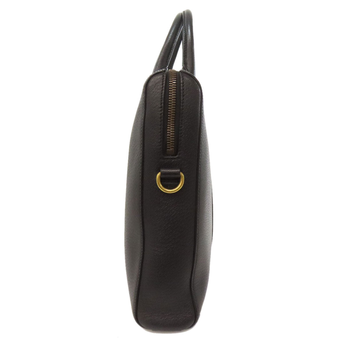 Gucci Business Briefcase Leather Black Handbag