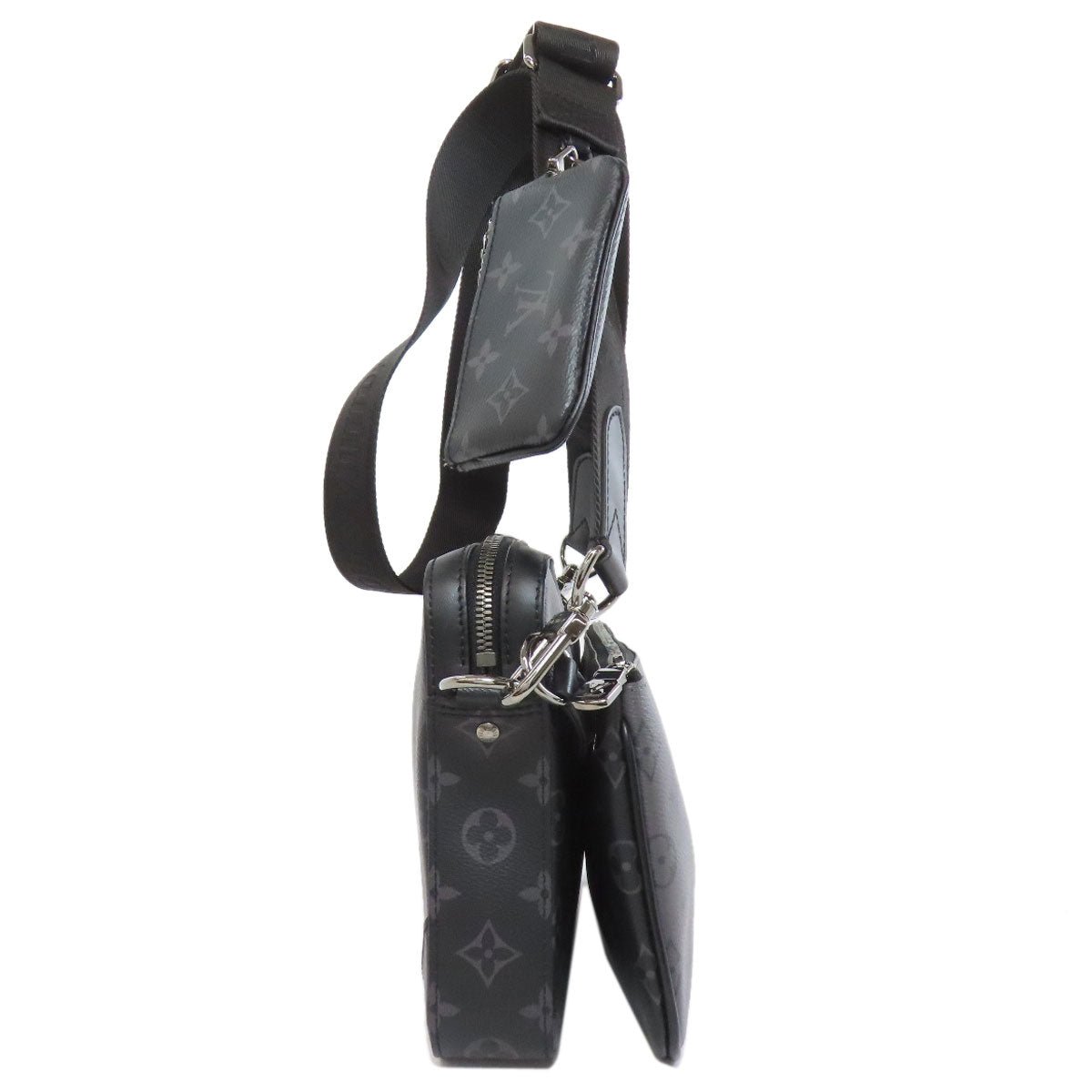 Louis Vuitton M69443 Eclipse Trio Messenger Monogram Black Crossbody Bag 3