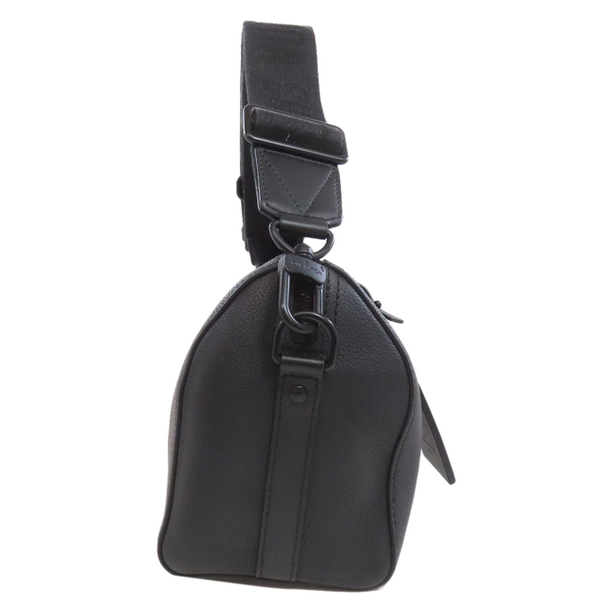 Louis Vuitton M80950 Keepall S Aerogram Calfskin Black Shoulder Bag