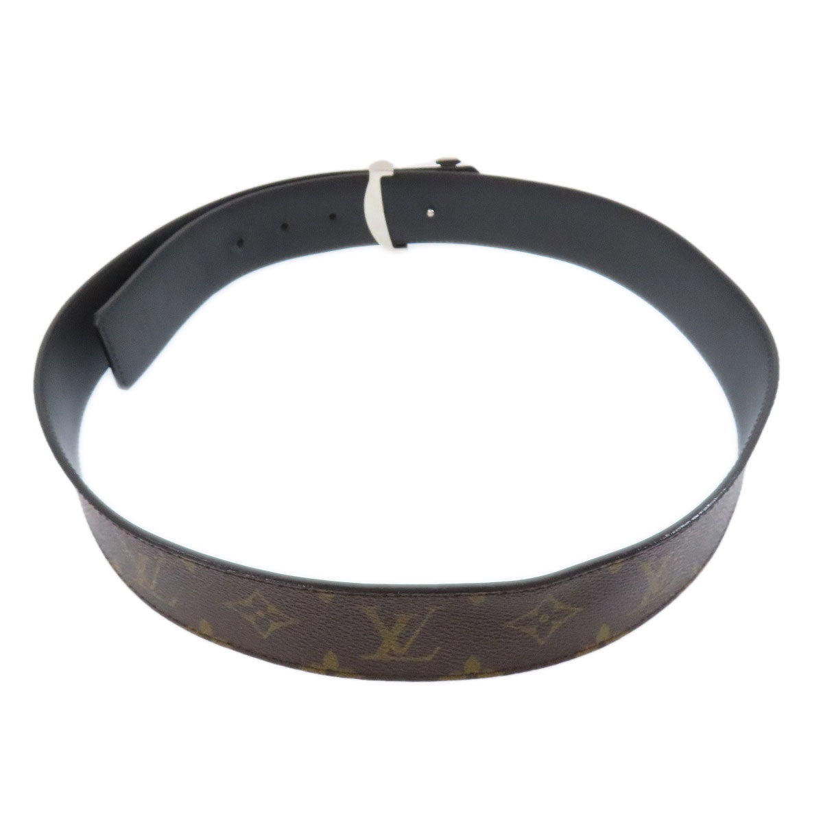 Louis Vuitton Sunture Initial Monogram Canvas Brown Belt