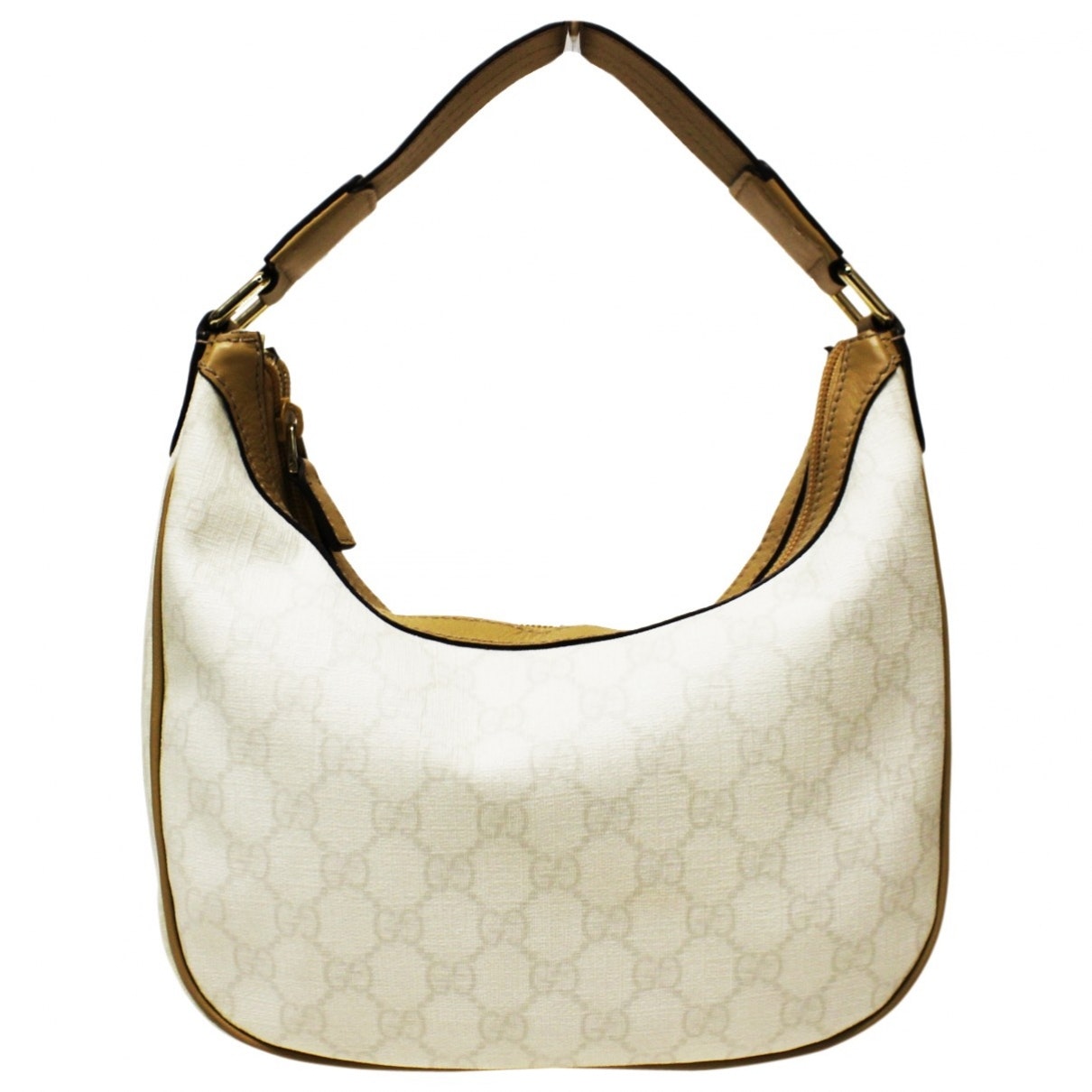 Gucci white cloth handbag