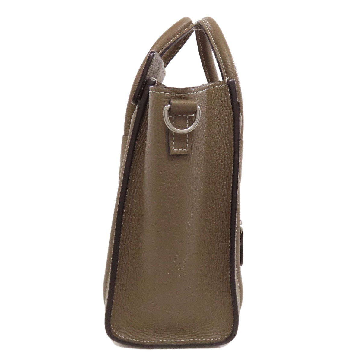 Calfskin Luggage Nano Way Brown Travel Bag