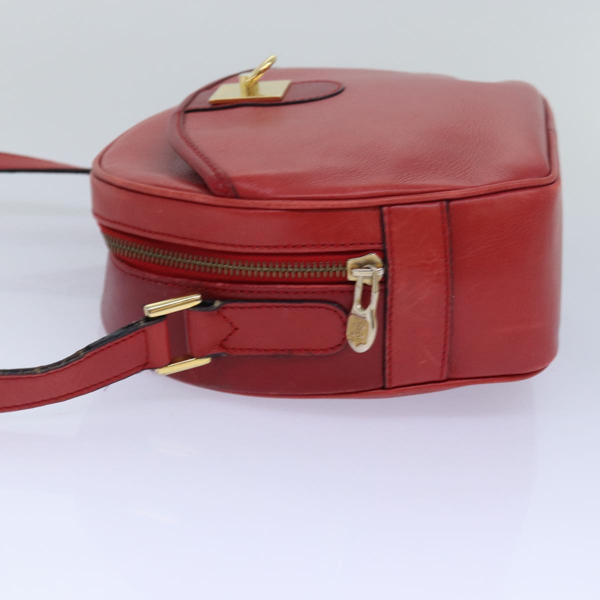 Luxury Shoulder Bag Leather Red