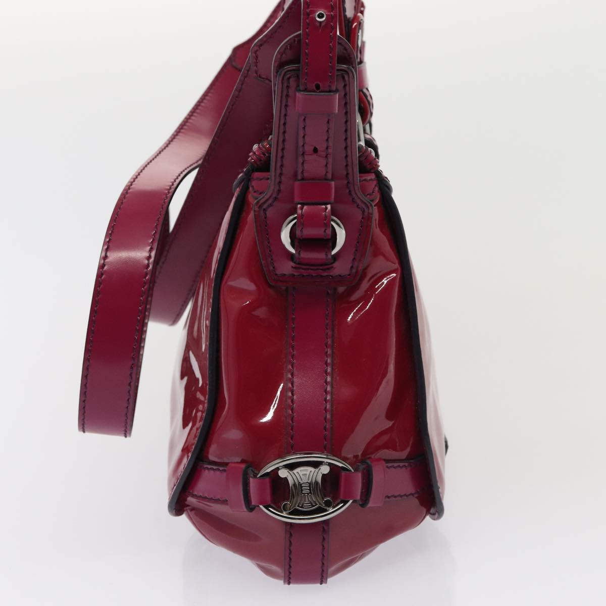 Luxury Hand Bag Patent Way Leather Pink Travel Bag
