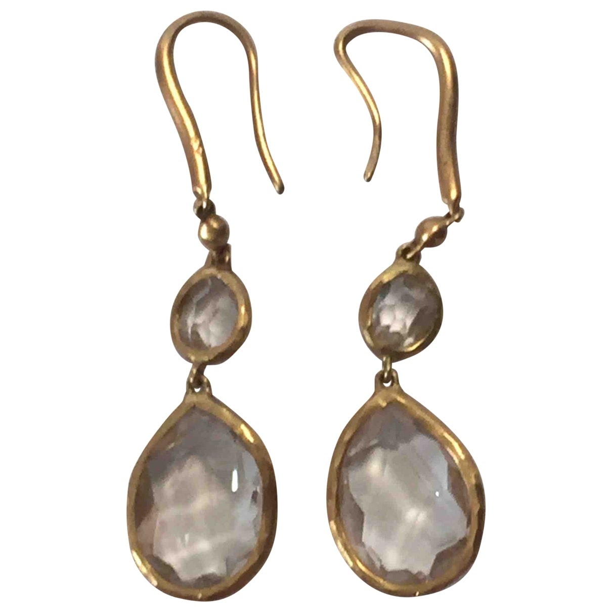 Gucci gold yellow gold earrings