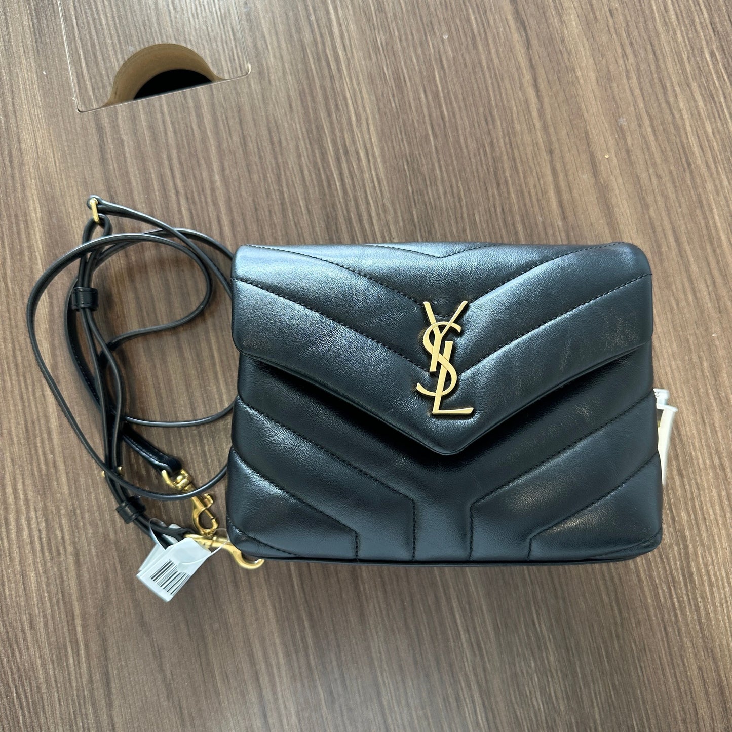 YSL Saint Laurent Shoulder Bag Lou Puffer Small