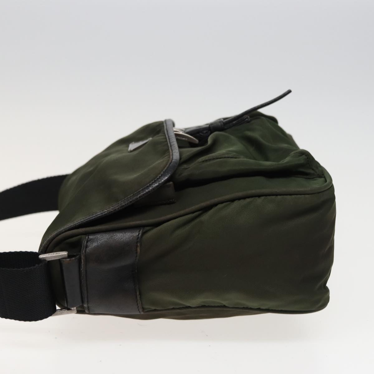 Prada Shoulder Bag Khaki Auth Nylon Khaki Auth 78817