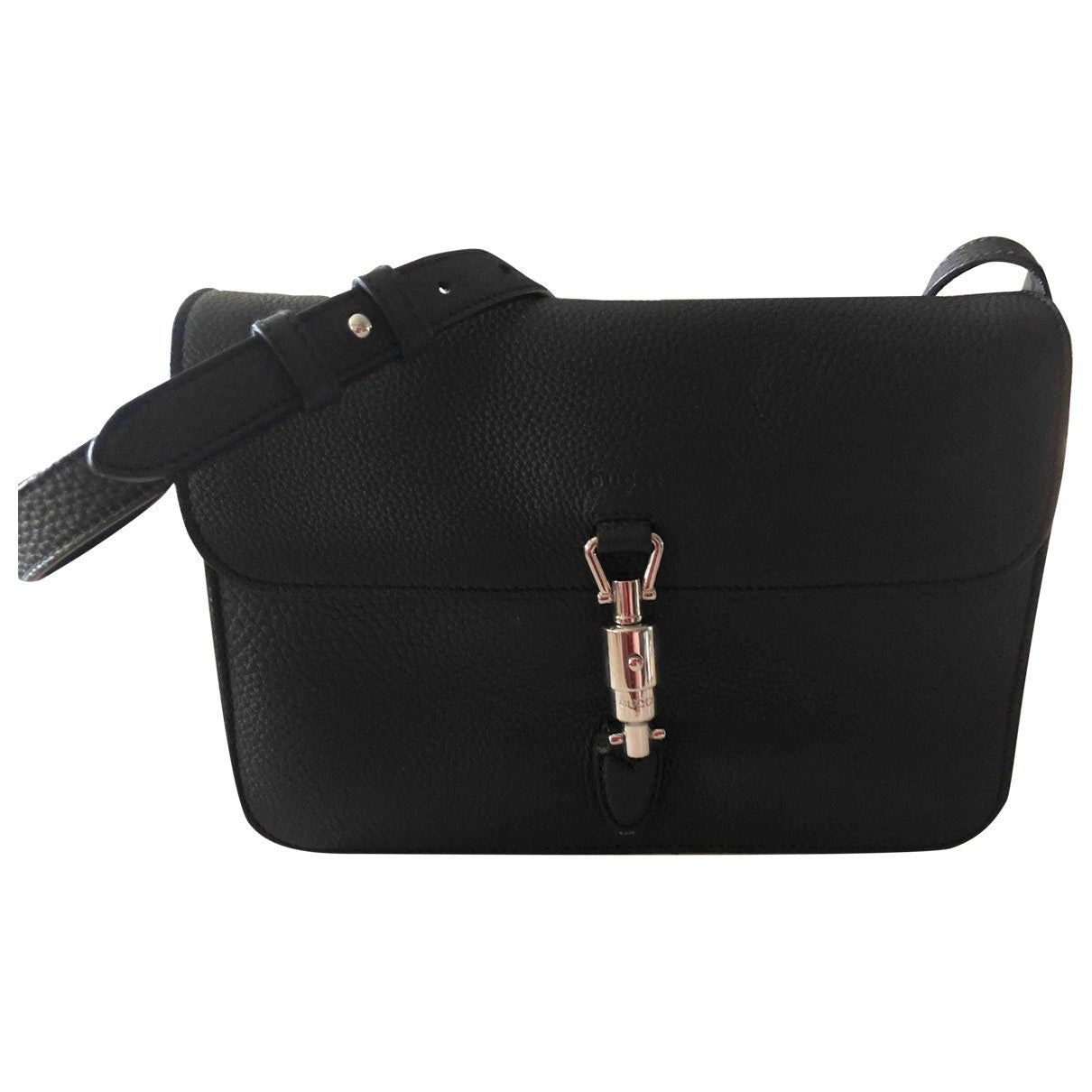 Gucci jackie black leather handbag