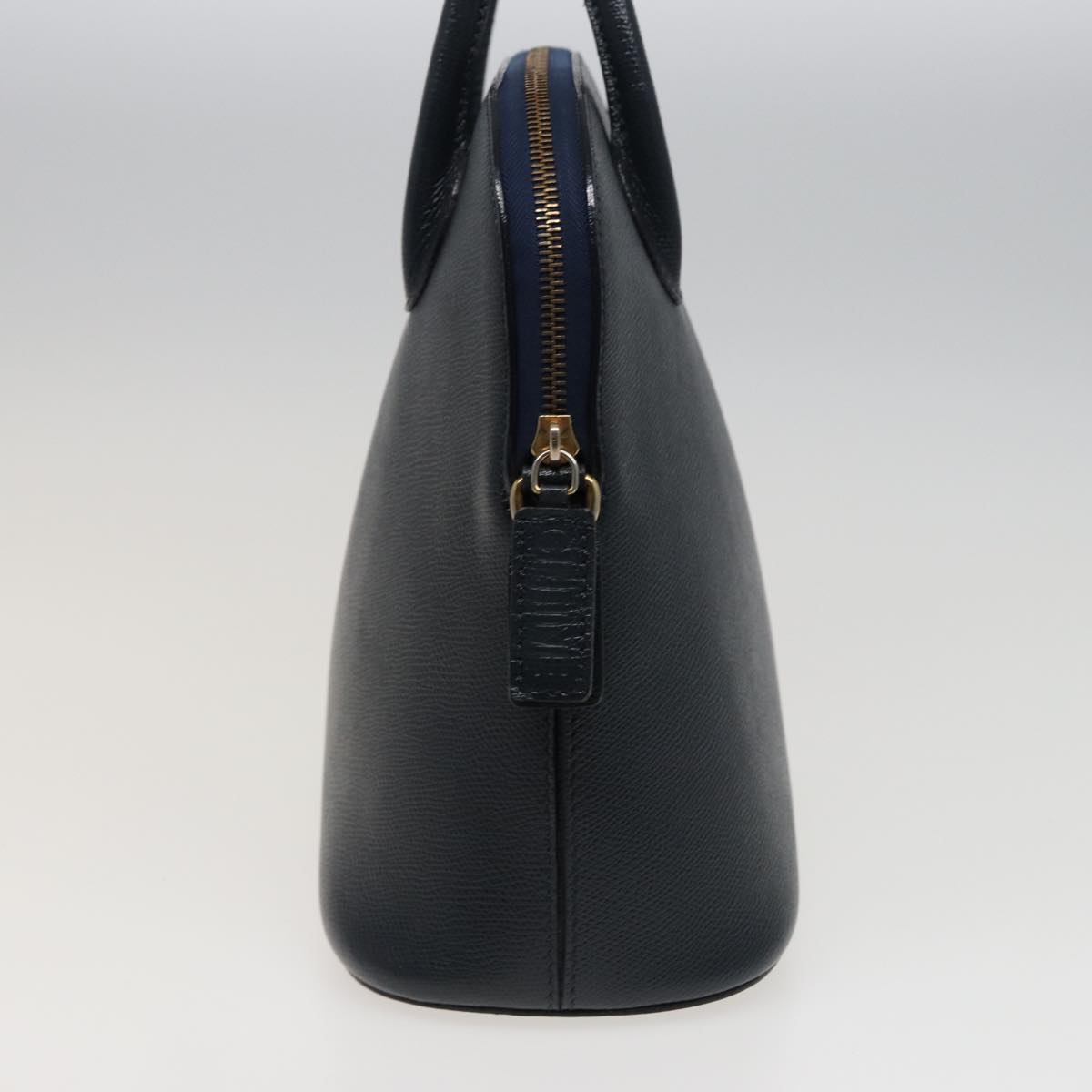 Luxury Hand Bag Navy Leather Travel Bag