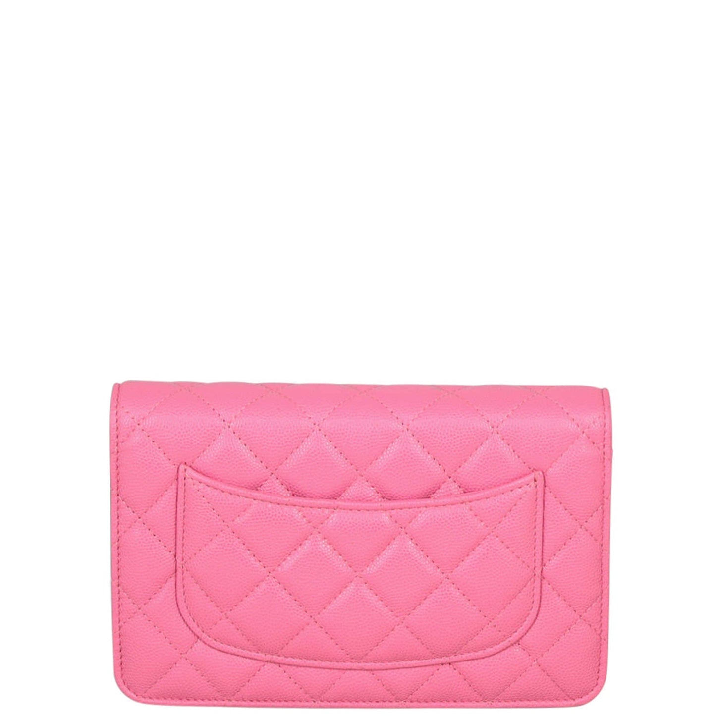 Chanel Classic Wallet on Candy Handbag Pink Chain