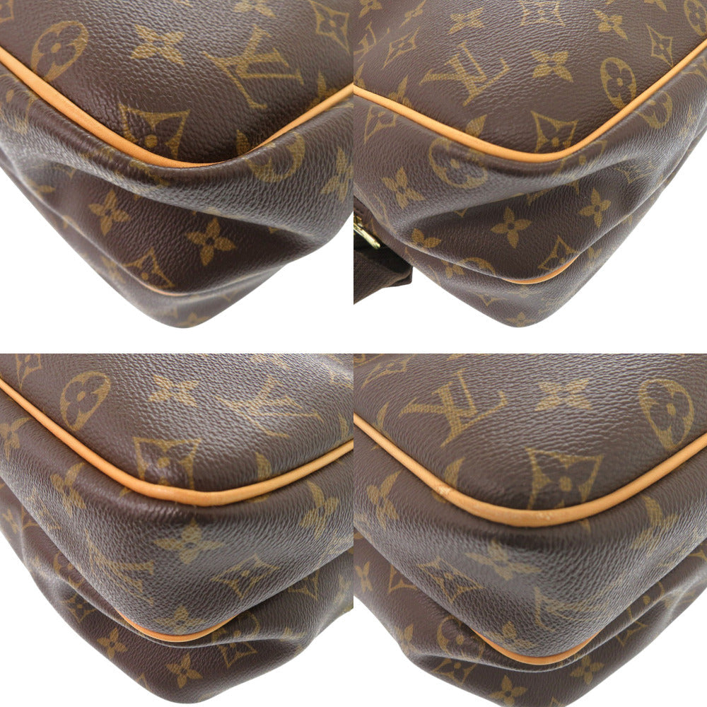 Louis Vuitton M45252 Reporter GM Monogram Canvas Brown Shoulder Bag 7A1185Pi5R12