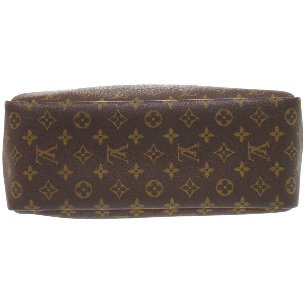 Louis Vuitton M47270 Deauville Monogram Canvas Brown Handbag 7B0243Ss5K7