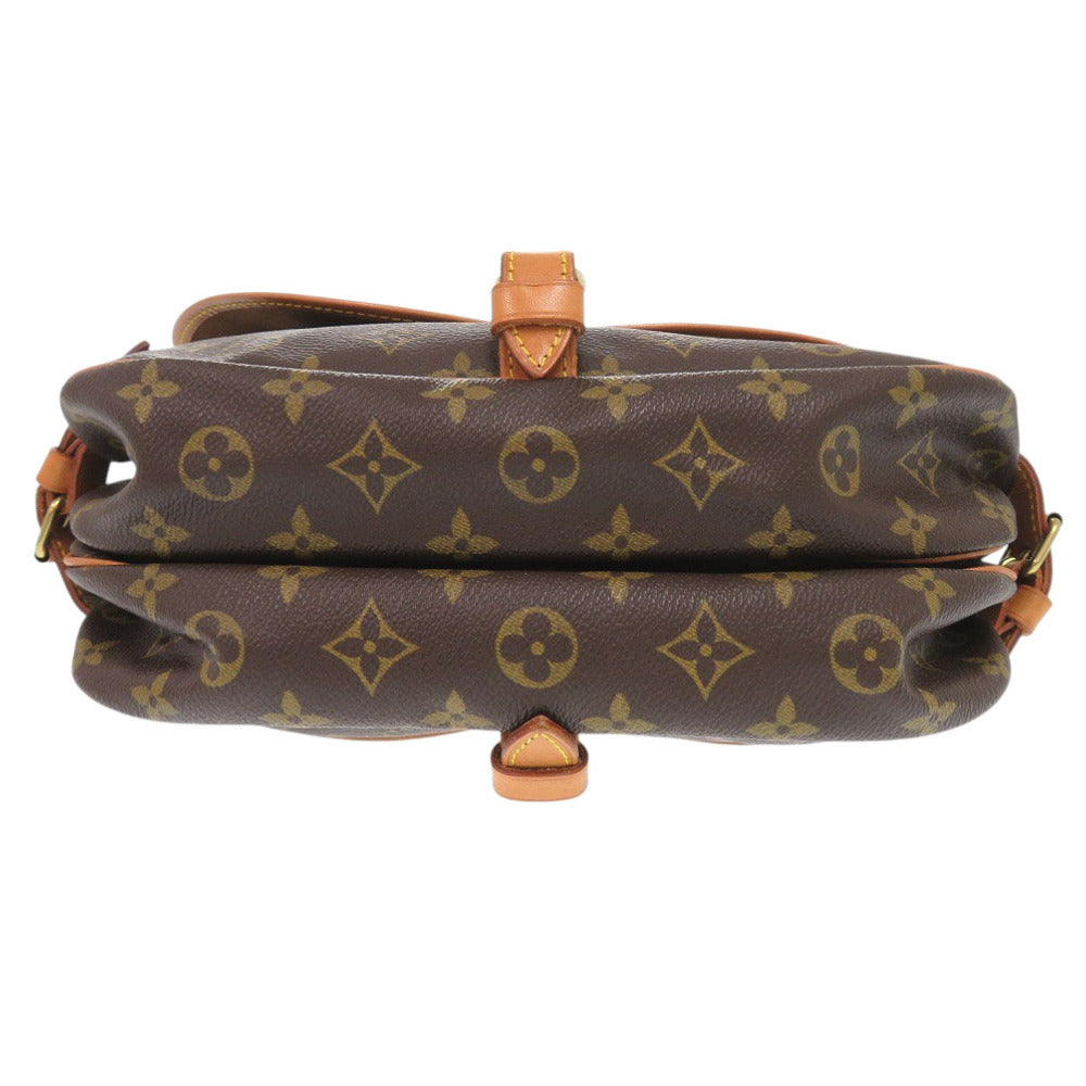 Louis Vuitton Saumur 30 Monogram Canvas Brown Shoulder Bag