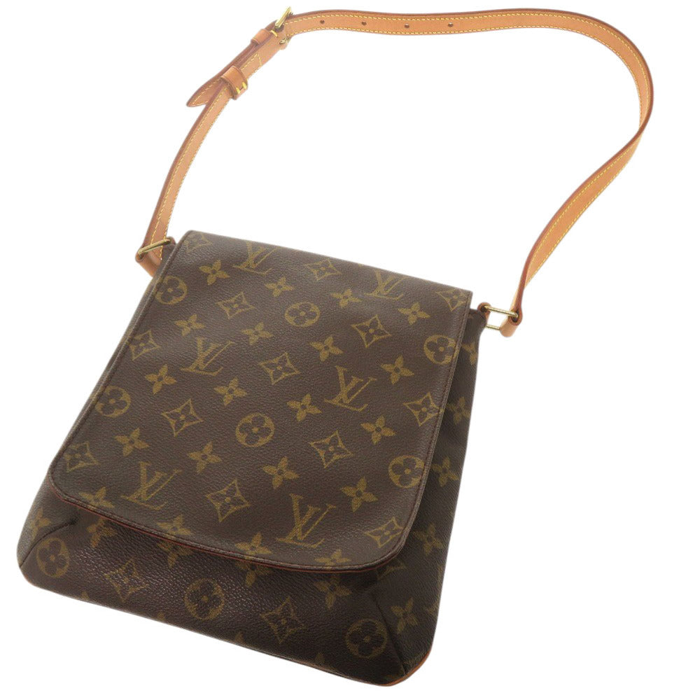 Louis Vuitton M51258 M tte Salsa short Monogram Canvas Brown Shoulder Bag 7B1161Sa5M16